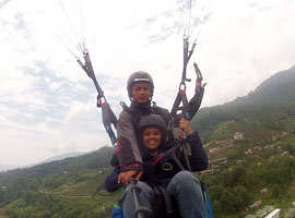adventure sports paragliding
