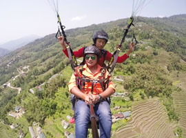 Paragliding in Sikkim