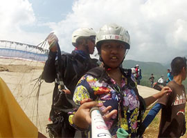 Paragliding in Gangtok