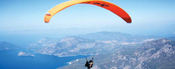 Paragliding in India