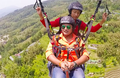 Paragliding in Sikkim